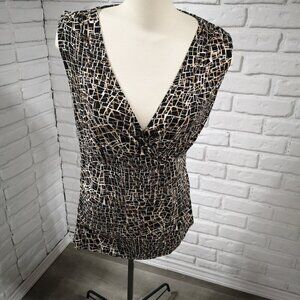 Nine & Co. by Nine West Ladies Size XL Sleeveless V-neck Top